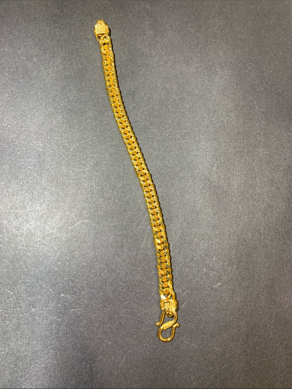 Gold-Tone Women’s Bracelet - Elegant Chain Link